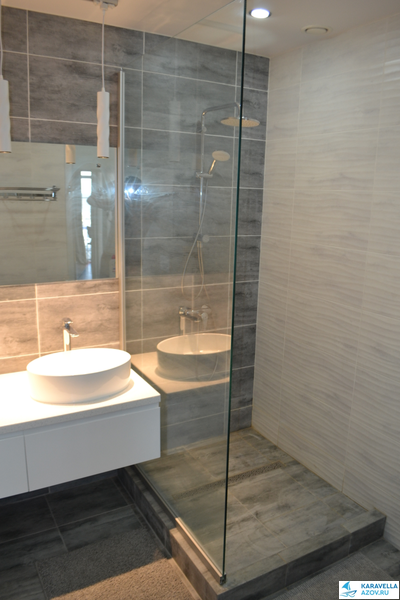 Зеленый холм Green Hill - 3-комнатные апартаменты с видом на море (первая линия)