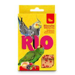 Rio Бисквиты для всех видов птиц с лесными ягодами, 35 г