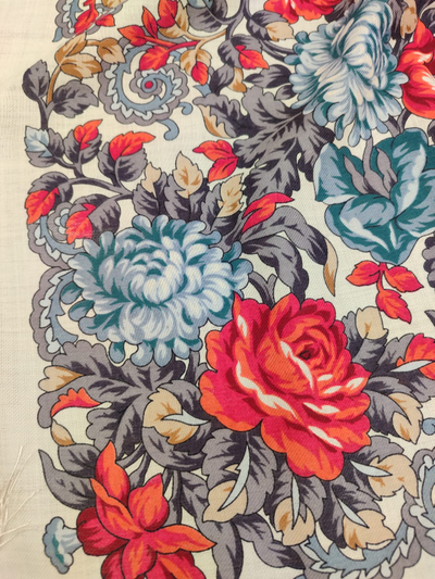 Павловопосадский платок Утомлённое солнце 511-0