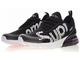 Nike Air Max 270 Supreme (черные с белым)