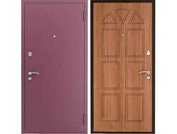 Металлическая дверь с отделкой порошковым напылением. Модель ДК973