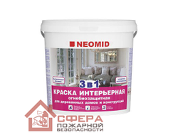 Огнебиозащитная краска для дерева «Интерьерная» NEOMID