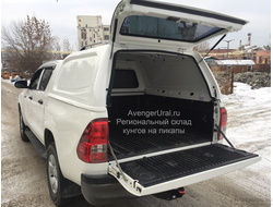 Стальной коммерческий кунг Sammitr S Plus V2 на Toyota Hilux Revo 2015-2016-2017-2018 AvengerUral.ru