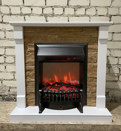 Электрический камин Моника WT M4 с очагом Fobos