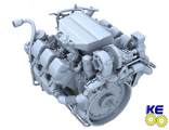 WP6G125E22 двигатель Weichai для Shantui SL30W