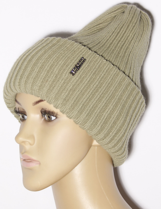 Екатеринбург. Шапка женская "Резинка" 840 персик, красная, голубая, бежевая, кофе, пудра, графит, хаки, св.бежевая, желтая, чёрная, ваниль