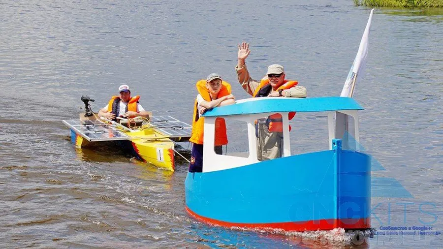 Постройка мини-буксира Фото 53