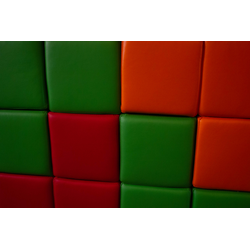 (РЕС-54) Стойка ресепшен с мягкими боковинками