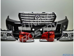 Комплект рестайлинга Toyota Land Cruiser 200 из 2007 в 2012