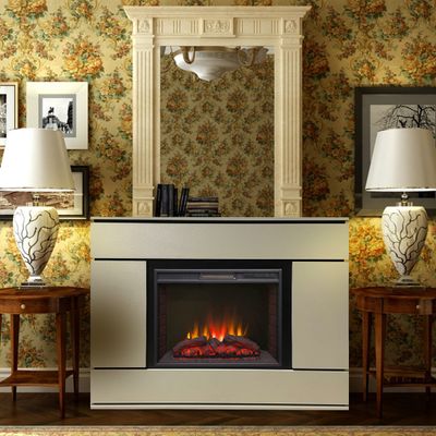 Электрокамин Харис SL с очагом Sparta 25.5 LED