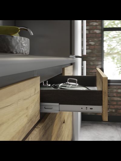 Лофт 2,0 Кухонный гарнитур Крафт / Венге