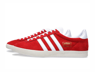 Adidas Gazelle Красные с белым (36-45) Арт.025М