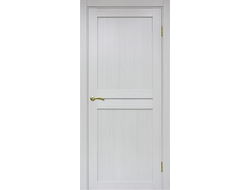 Межкомнатная дверь "Турин-520.111" ясень серебристый (глухая)