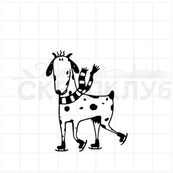 штамп На коньках