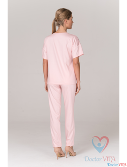 Брюки DR.SUPER "Stars" розовые