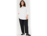 Женские брюки БОЛЬШОГО размера из костюмной ткани арт. 2738001 (цвет черный) Размеры 50-84