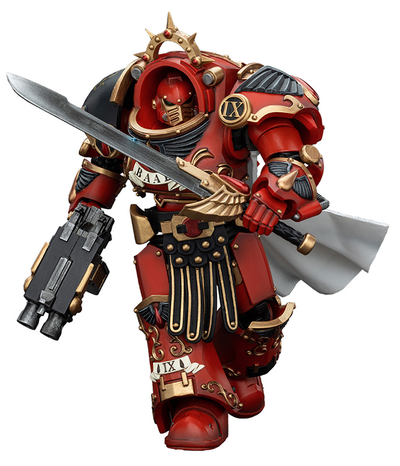 Претор Кровавых Ангелов в броне Тартарос (Warhammer Horus Heresy) - КОЛЛЕКЦИОННАЯ ФИГУРКА 1/18 Blood Angels Legion Praetor in Tartaros Terminator Armor (JT00386) - JOYTOY