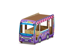Беседка «Автобус-мороженое» (фиолетовый) МФ 10.03.14