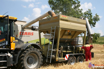 Передвижная вальцовая плющилка влажного зерна ROmiLL М2 Plus