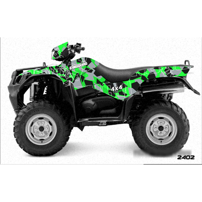 Наклейки для квадроцикла suzuki Kingquad #2402