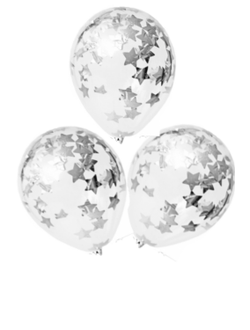 Шар с Конфетти (Звезды) / Confetti