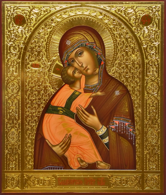 Владимирская Богородица. Рукописная икона