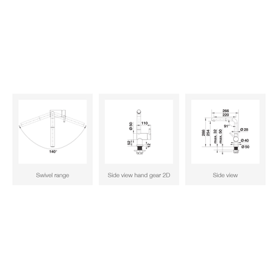 Смеситель Blanco Linus-S-F