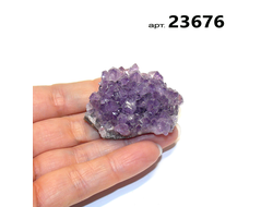 Аметист натуральный (друза) Бразилия арт.23676: 23,7г - 44*32*23мм
