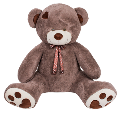 Гигантский плюшевый медведь 260 см кофейный Тони