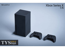 Консоль Xbox Series X - аксессуар для коллекционных фигур 1/6 - (22DT21) - TYStoys