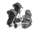 Коляска 2в1 для двойни UPPABaby Vista V2 Jordan Графитовый Меланж (люлька 2шт и прогулка 2шт)