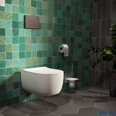 Инсталляция VISAM SLIM 525 для подвесного унитаза (D5 Soft Touch чёрная)