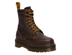 Ботинки Dr Martens Jadon Arc Crazy Horse Platforms Brown