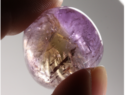 Аметрин, галтовка, Боливия (21*21*19 мм, 16,8 г) №38343