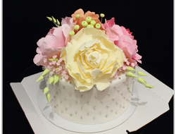 Торт с цветами (3,5 кг.)