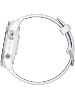 Умные часы Garmin Forerunner 965 Whitestone / Powder Gray Titanium