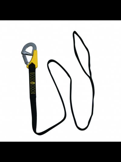 Страховочная стропа Lalizas 71147 1,5 м с одним карабином ISO 12401