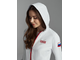 Женский спортивный костюм из плащевой ткани, 15SKJ-1383, белый и красный