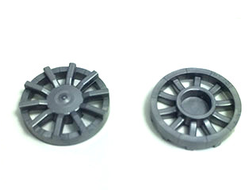 Wheel Cover 10 Spoke - for Wheel 18976, Flat Silver (18978b / 6107391 / 6252789)