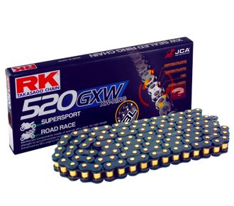 Цепь RK 520GXW-120 для мотоцикла до 1200 см (с сальниками XW-RING)