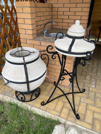 Стойка под крышку тандыра фигурная