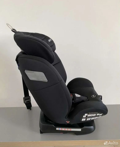 Автокресло Luxmom 210 (Isofix, 0-36 кг, 0-12 лет) Черный