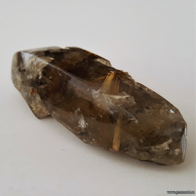 Дымчатый кварц с включением рутила и кварцит-серицитового сланца 65*25*20мм