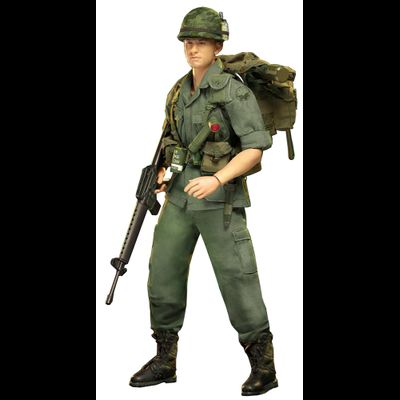 Форрест Гамп во Вьетнаме (Том Хэнкс, "Форрест Гамп") - Коллекционная ФИГУРКА 1/6 Gump in Vietnam (DJ-16008) - DJ-CUSTOM