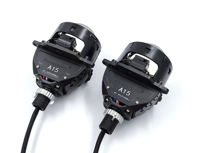 Билед модули Aozoom A15 24 вольта, 3.0 дюйма, 2 чипа, 5500K, 24V, 58W/65W, крепление 3R и съемное гаечное (комплект, 2шт)