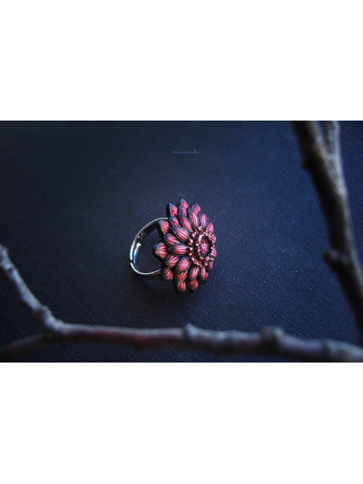 &quot;Драконов Цвет&quot;, фэнтези-кольцо в виде мифического цветка