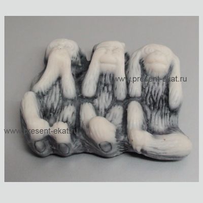 Магнит ТРИ ОБЕЗЬЯНКИ.ОПТ