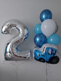 Композиция "Синий трактор"