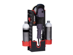 Металлический держатель для полировальных машинок с держателем полировальной пасты, чёрный Au-2104