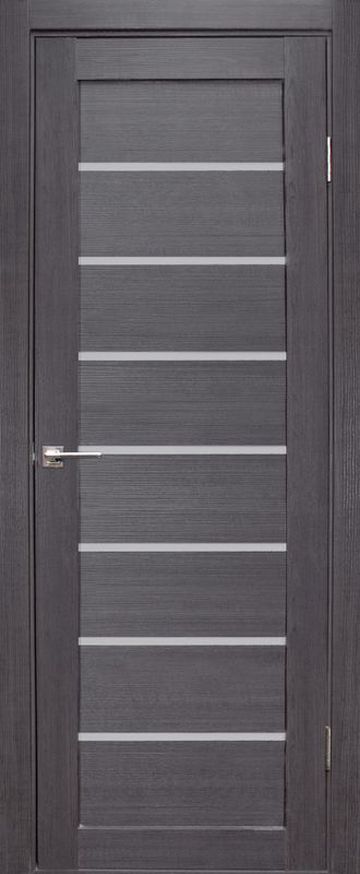 Полотно остекленное FORET Линия Дуб грей Эко-шпон стекло матовое